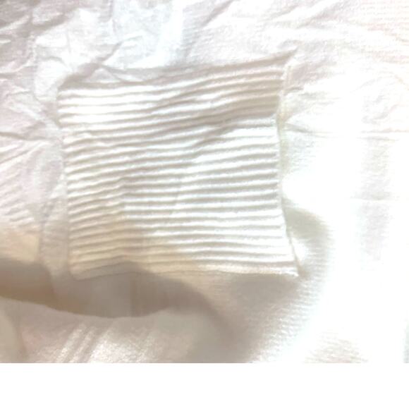 NEW White Oversized Sweater Large Pullover Boxy Minimalist Lagenlook Aralayeva - Picture 13 of 13